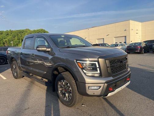 Gun Metallic 2024 Nissan Titan PRO-4X