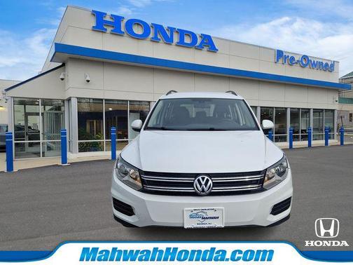 Pure White 2017 Volkswagen Tiguan 2.0T S 4MOTION