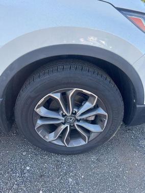 Platinum White 2022 Honda CR-V AWD EX