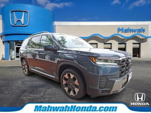 Smoke Blue Pearl 2026 Honda Pilot Touring 8-Passenger