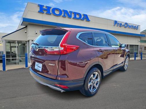 Red 2019 Honda CR-V EX-L