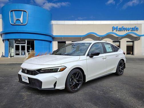 Platinum White Pearl 2026 Honda Civic Sport