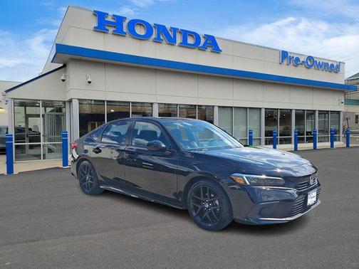 Crystal Black Pearl 2024 Honda Civic Sport