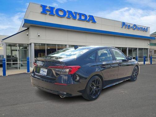 Crystal Black Pearl 2024 Honda Civic Sport