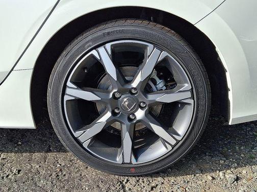 Platinum White Pearl 2026 Honda Civic Hybrid Sport Touring