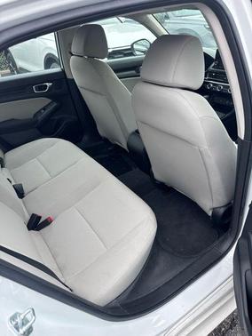Platinum White Pearl 2023 Honda Civic LX