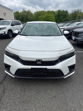 Platinum White Pearl 2023 Honda Civic LX