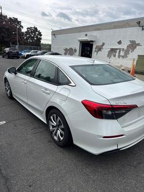 Platinum White Pearl 2023 Honda Civic LX