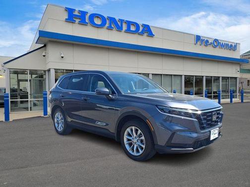 Gray 2024 Honda CR-V EX AWD