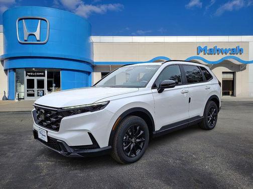 Platinum White Pearl 2026 Honda CR-V Hybrid Sport AWD