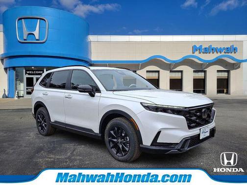 Platinum White Pearl 2026 Honda CR-V Hybrid Sport AWD