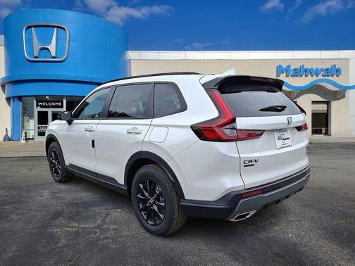 Platinum White Pearl 2026 Honda CR-V Hybrid Sport AWD