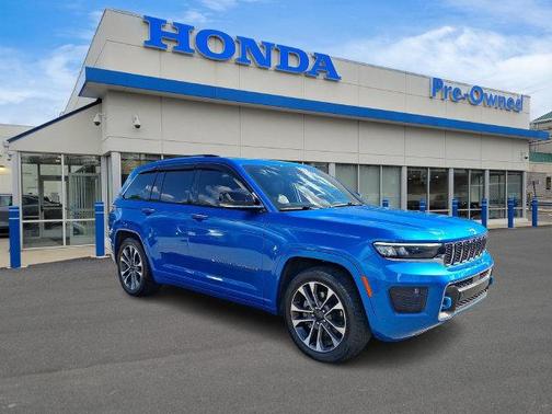 Hydro Blue Pearlcoat 2023 Jeep Grand Cherokee 4xe Overland