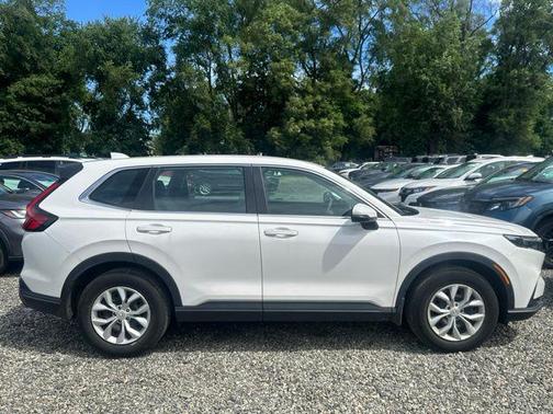 Platinum White 2024 Honda CR-V LX AWD
