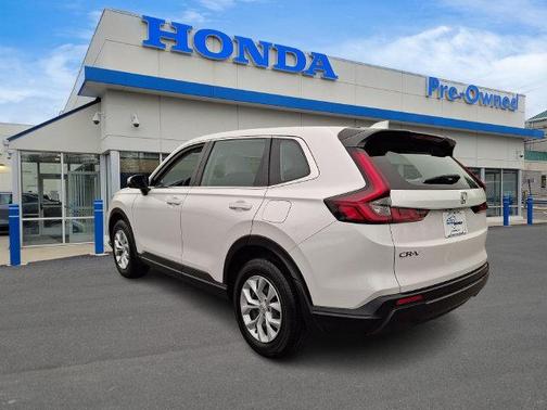 Platinum White 2024 Honda CR-V LX AWD