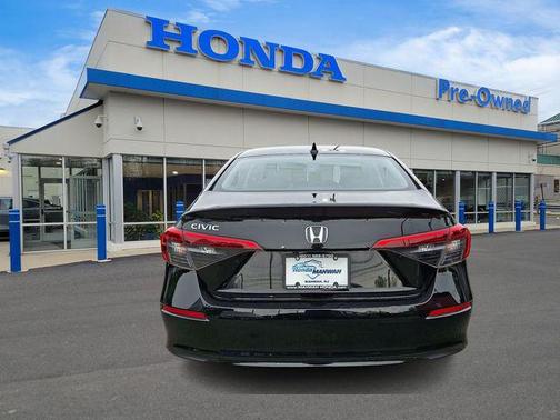Crystal Black Pearl 2023 Honda Civic LX