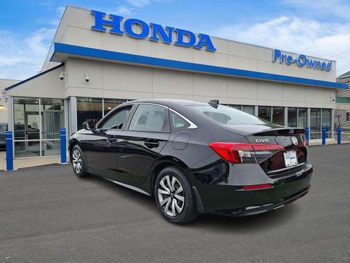 Crystal Black Pearl 2023 Honda Civic LX