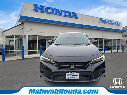 Crystal Black Pearl 2023 Honda Civic LX