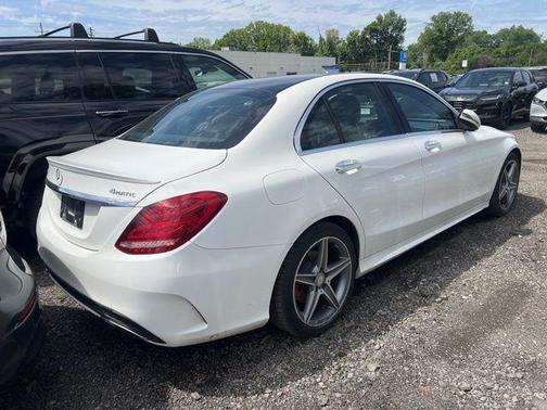 designo Diamond White Metallic 2017 Mercedes-Benz C-Class C 300 4MATIC