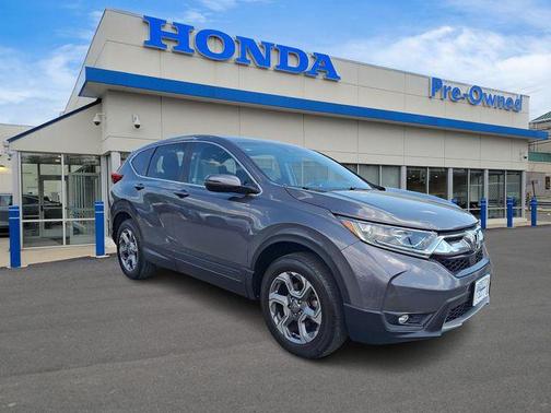 Gray 2017 Honda CR-V EX-L