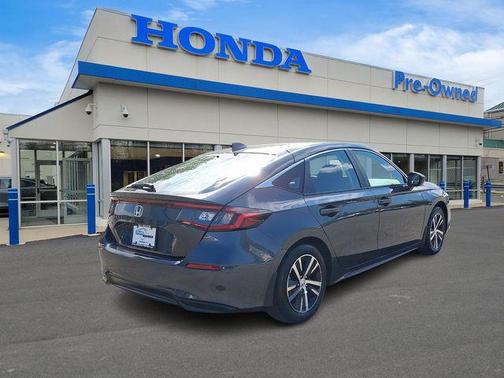 Gray Metallic 2024 Honda Civic LX