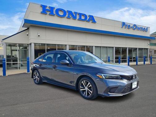 Gray Metallic 2024 Honda Civic LX