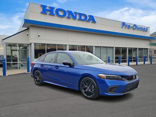 Aegean Blue Metallic 2022 Honda Civic Si Base