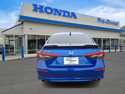 Aegean Blue Metallic 2022 Honda Civic Si Base