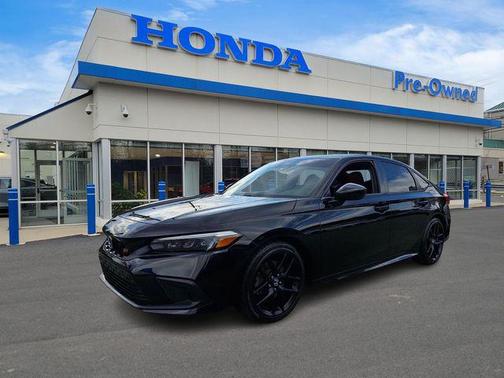 Crystal Black Pearl 2023 Honda Civic Si Base