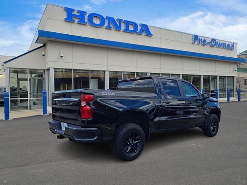 Black 2025 Chevrolet Silverado 1500 Custom Trail Boss