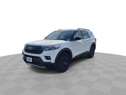 White Metallic 2023 Ford Explorer Timberline