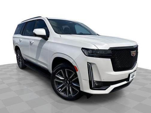 Crystal White Tri-Coat 2024 Cadillac Escalade Sport