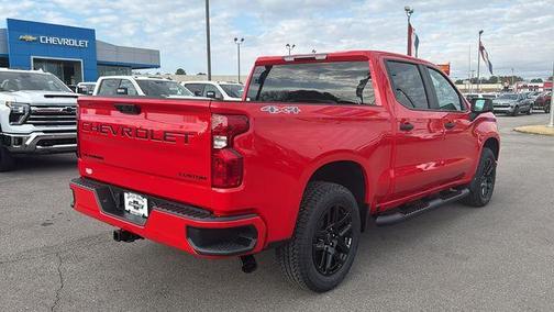 Red 2026 Chevrolet Silverado 1500 Custom