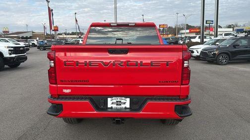 Red 2026 Chevrolet Silverado 1500 Custom