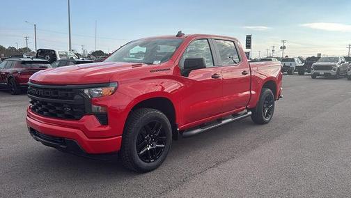 Red 2026 Chevrolet Silverado 1500 Custom