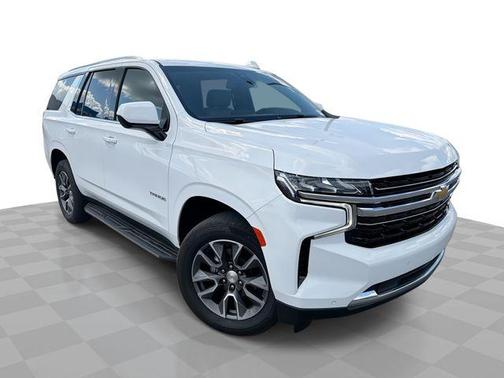 Summit White 2022 Chevrolet Tahoe LT