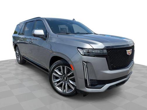 Satin Steel Metallic 2022 Cadillac Escalade ESV Sport