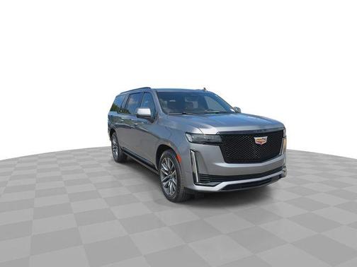Satin Steel Metallic 2022 Cadillac Escalade ESV Sport
