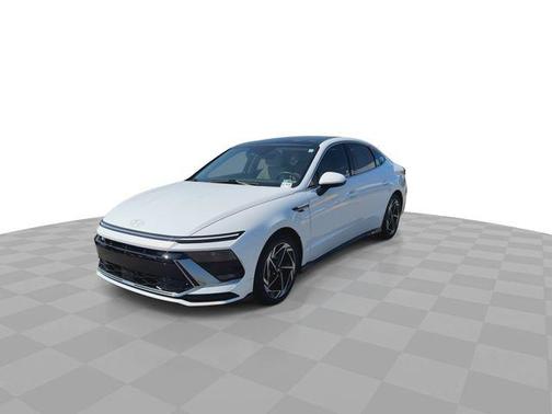 White 2024 Hyundai SONATA SEL