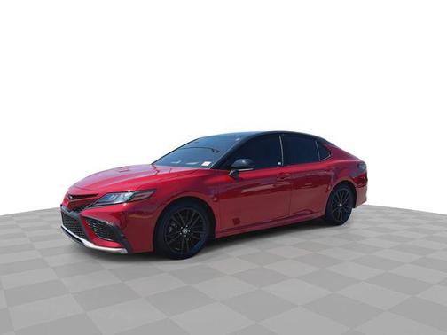Supersonic Red / Midnight Black Metallic 2023 Toyota Camry XSE