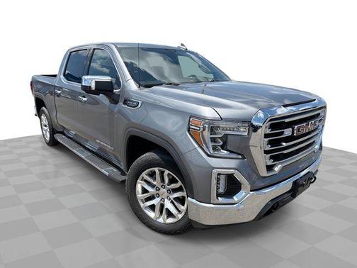 Satin Steel Metallic 2019 GMC Sierra 1500 SLT