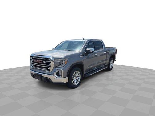 Satin Steel Metallic 2019 GMC Sierra 1500 SLT