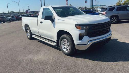 Summit White 2025 Chevrolet Silverado 1500 WT