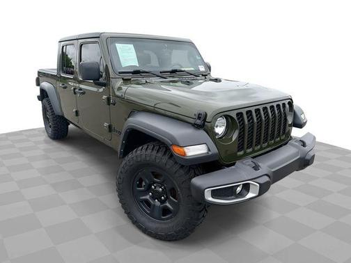 Sarge Green Clearcoat 2023 Jeep Gladiator Sport