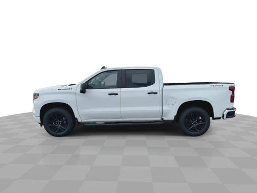 Summit White 2026 Chevrolet Silverado 1500 Custom
