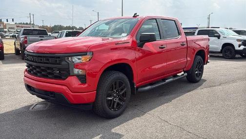 Red 2026 Chevrolet Silverado 1500 Custom