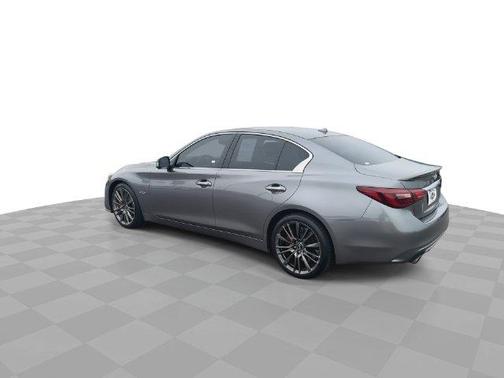 Graphite Shadow 2019 INFINITI Q50 3.0t Red Sport 400