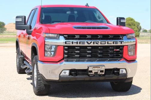 Red 2022 Chevrolet Silverado 2500 LT