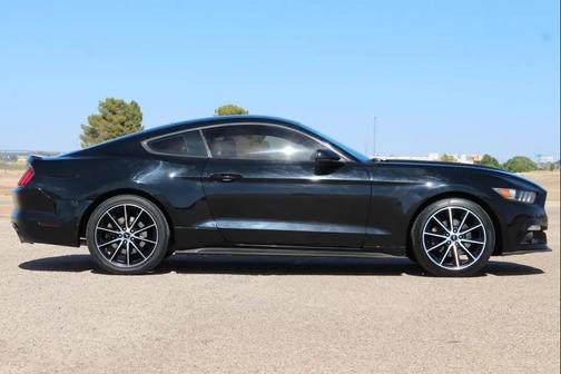 Shadow Black 2017 Ford Mustang EcoBoost
