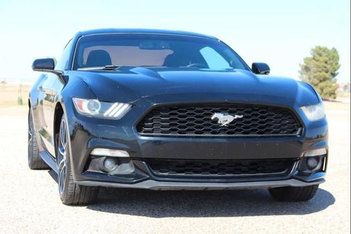 Shadow Black 2017 Ford Mustang EcoBoost